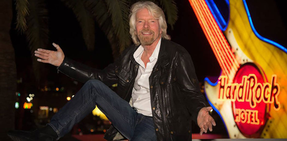 Branson and some of his partners are now the new proud owners of Las Vegas’ Hard Rock Hotel and Casino.
