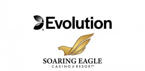 Evolution Partners with Soaring Eagle Casino for Michigan iGaming Market