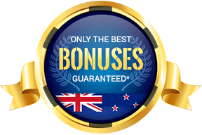 badge of the best casino bonuses in new zealand