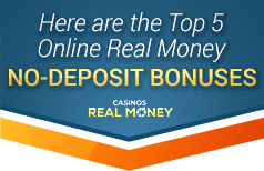 top 5 no deposit bonuses