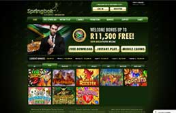 Springbok Casino Welcome Bonus