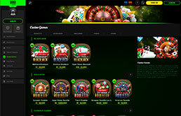 Casino games at 888 Casino