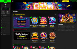 888casino screenshot of Jackpots