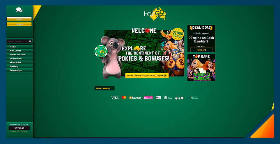 Image of Fair Go Casino - Best Australian Online Casino