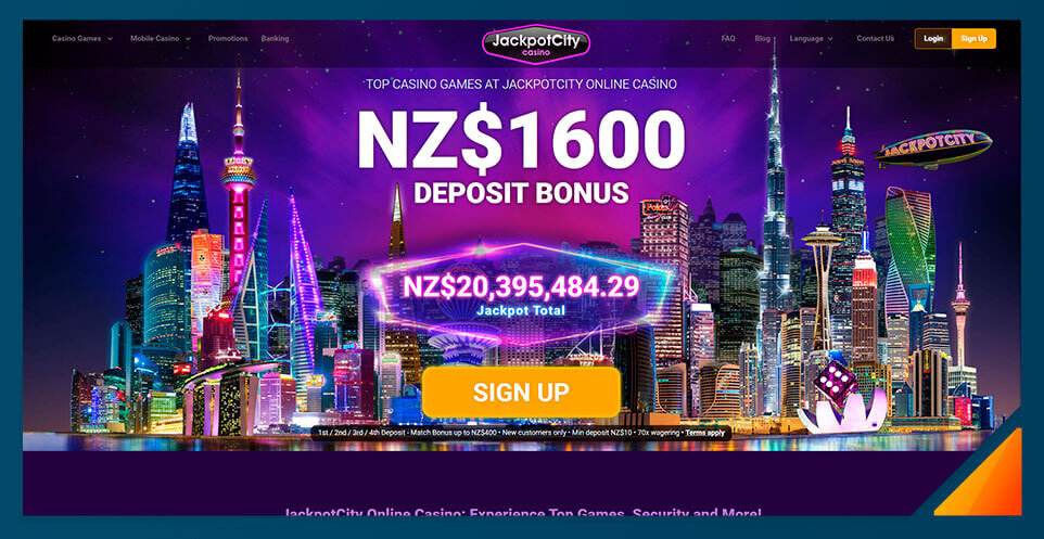 Image of Jackpot City NZ