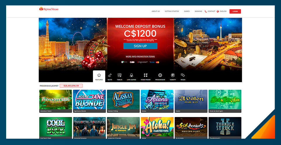 Image of Best Online Casino Canada Royal Vegas