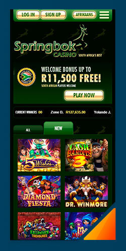 Image of Best Android Casino Springbok Casino