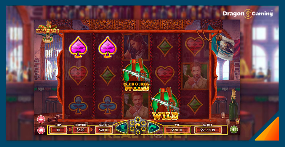 Image of Dragon Gaming Slot Game El Mariachi