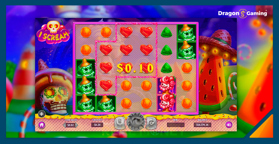 Image of Dragon Gaming Slot Game iScream