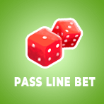 Pass Line Bet Craps Icon