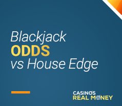 image of blackjack odds vs house edge
