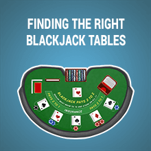 Image of Choosing the Right Blackjack Table