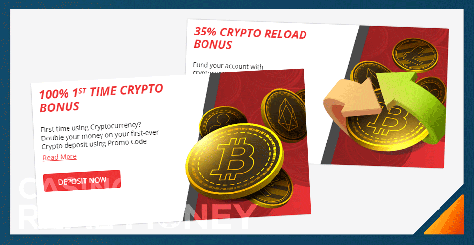 best crypto casino betonline