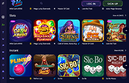 screenshot of 7bit casino