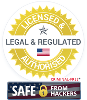 Licensed & Authorised, Legal & Regulated US Casinos. Criminal-Free and Safe from Hackers.