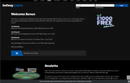 Betway Casino printscreen 2