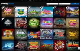 Betway Casino printscreen 3