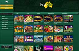 Fair Go Casino printscreen 1