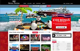 Royal Panda Casino printscreen 1