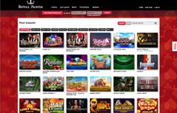 Royal Panda Casino printscreen 2