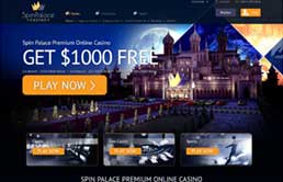 Spin Palace Online Casino printscreen 1