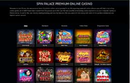 Spin Palace Online Casino printscreen 3