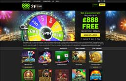 888 Casino printscreen 1