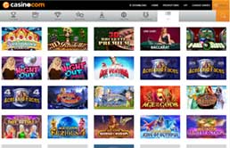 Casino.com printscreen 3