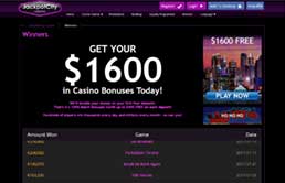 JackpotCity Casino printscreen 3
